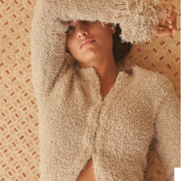 FRINGED KNIT JACKET - Picture 2 of 5